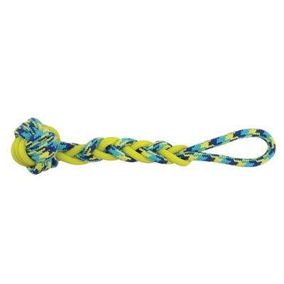 K9 Fitness Soga Trenzada & TPR Ball Tug | 40.6 cm