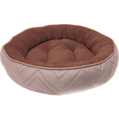 Dogit Dog Cuddle Bed Round | Marrón y Beige 56 cm