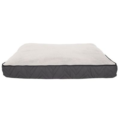 Dogit Dog Rectangular Mattress Bed | Gris y Blanco 73 x 51 x 7.6 cm