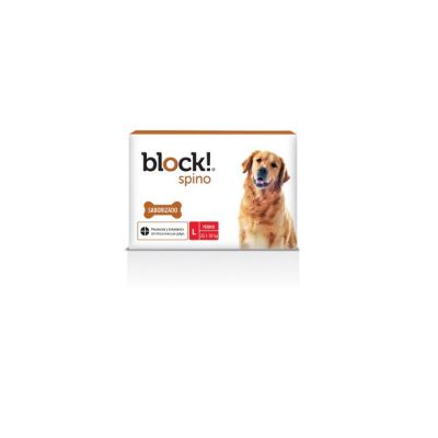 Block Spino Comprimidos Antiparasitario Perro | 20Kg a 30Kg