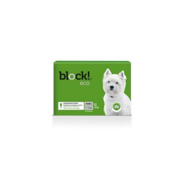 Block Eco Pipeta Antiparasitaria Perro | 4Kg a 10Kg