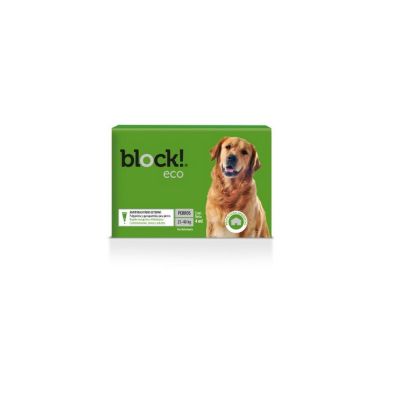 Block Eco Pipeta Antiparasitaria Perro | 25Kg a 40Kg
