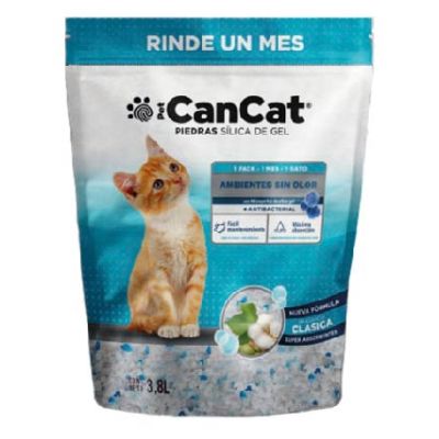 Piedras Silica Gel CanCat x 3.8L | Clasica