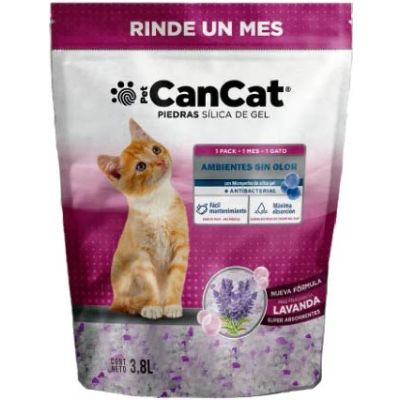 Piedras Silica Gel CanCat x 3.8L | Lavanda