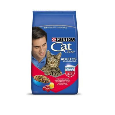 Cat Chow Alimento Seco Defense Plus Meat Adult 
