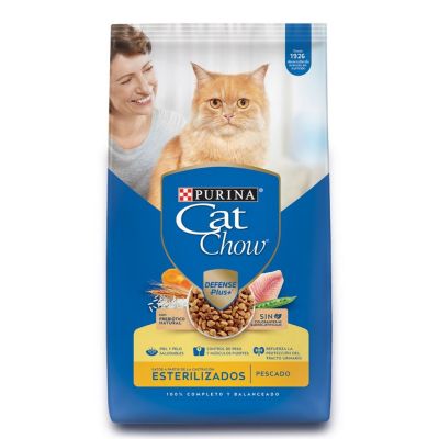 Cat Chow Alimento Seco Sterilized Fish Adult 