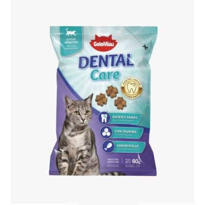 Golomiau Bocaditos Dental Care de Pollo para Gato | 60gr