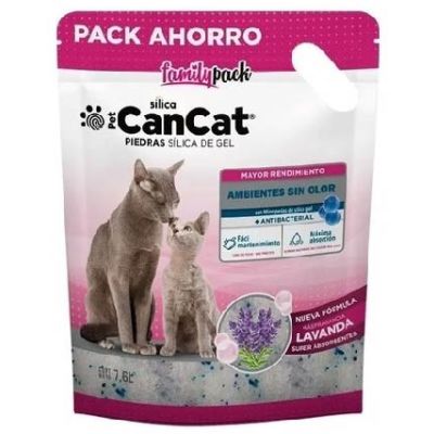 Piedras Silica Gel Family Pack CanCat x 7.6L | Lavanda