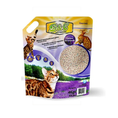 Piedras Sanitarias Aglomerantes D & C 4kg Gato Con Perfume