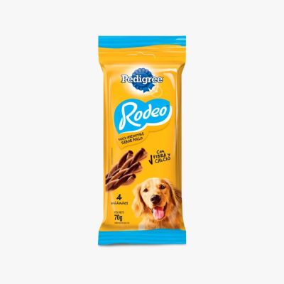 Pedigree Rodeo Snacks de Pollo Perro Adult | 4un.