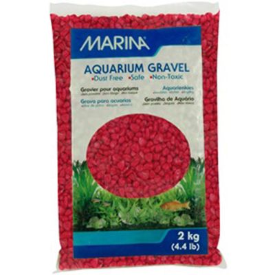 Marina Aqua Gravel x 2kg | Rojo