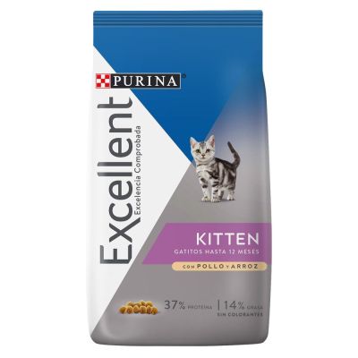 Excellent Alimento Seco Gato Chicken&Rice Kitten  
