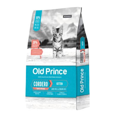 Old Prince Alimento Seco Gato  Kitten Lamb 
