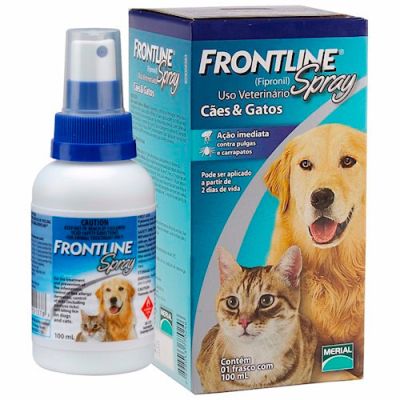 Frontline Plus Contra pulgas y Garrapatas  Gato y Perro Puppy & Kitten Small Spray | 100 ml