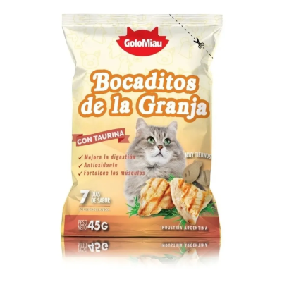 Golomiau Bocaditos de la Granja x 45 Gr