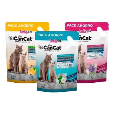 CanCat Piedras Silica Gel Family Pack x 7.6L
