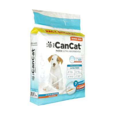 CanCat Paños Educativos Perro Premium Boy