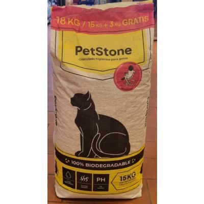 PetStone Gatos Piedras y Arena Granulado higiénico
