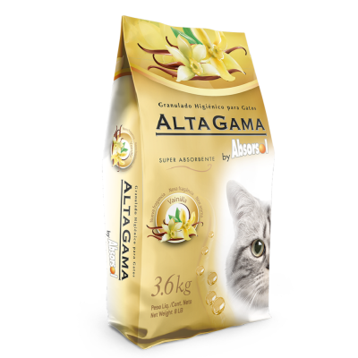 Absorsol Piedritas Sanitarias Gato Alta Gama Vainilla | 3.6kg
