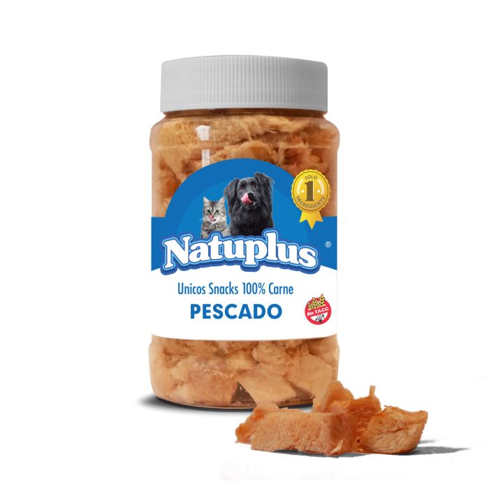 Natuplus Snack para Mascotas Pescado 