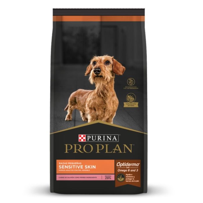 Pro Plan Alimento seco para Perros Sensitive Skin Adult Razas Pequeñas 