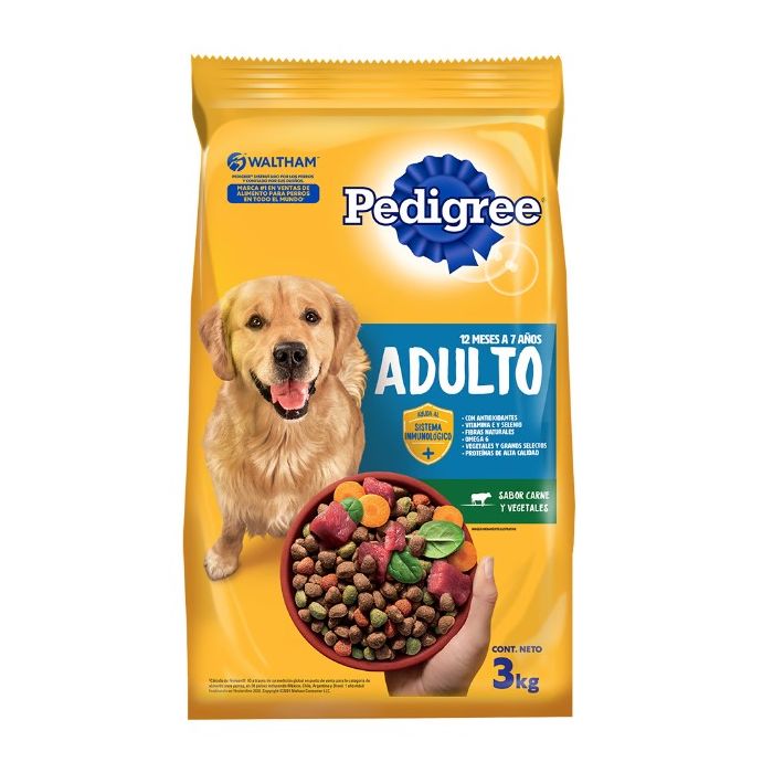 Pedigree Alimento Seco Perro Adult Carne y Vegetales 