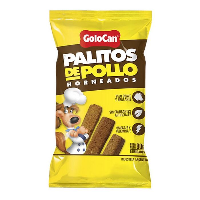 Golocan Palitos de Pollo Horneado para Perro