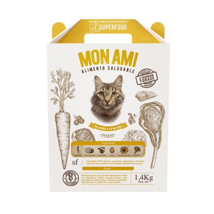 Mon Ami Alimento Saludable Gato Adult Superfood 