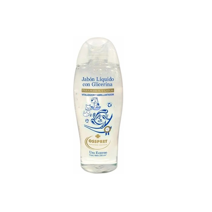 Osspret Shampoo Jabón Líquido con Glicerina  | 250ml