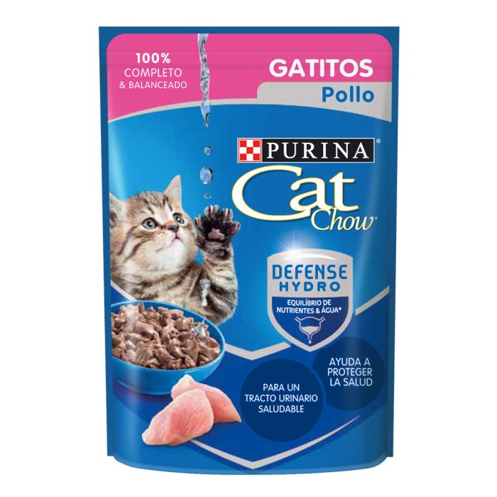 Cat Chow Alimento Húmedo Chicken Kitten | 85gr