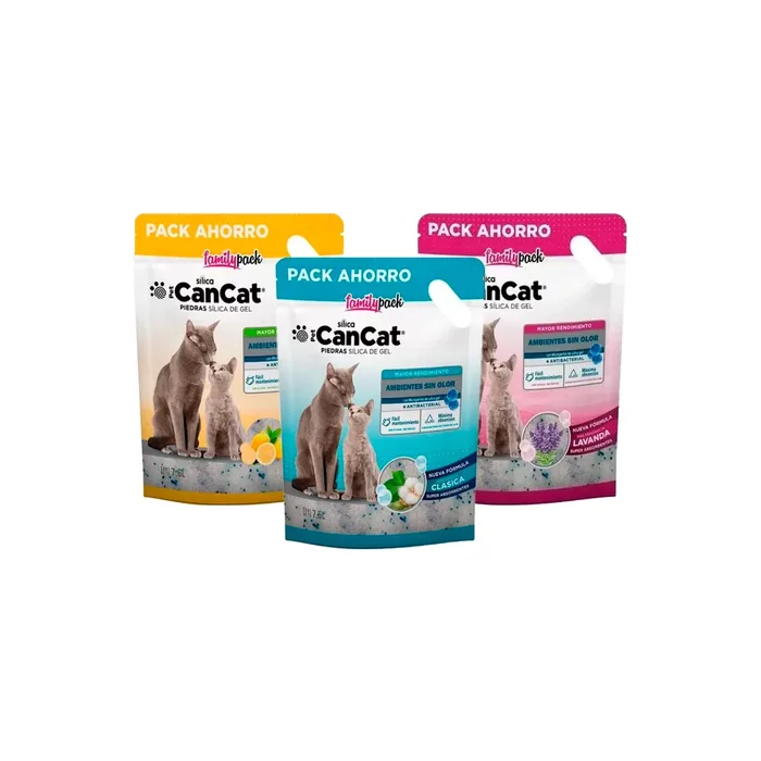 CanCat Piedras Silica Gel Family Pack x 7.6L