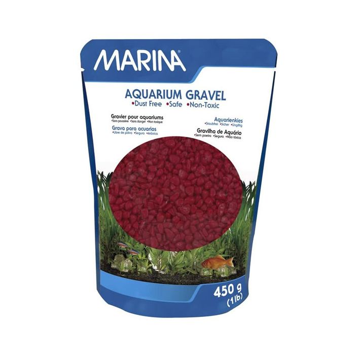 Marina Aqua Gravel x 450gr | Roja