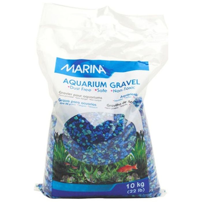 Marina Aqua Gravel x 10kg | Azul