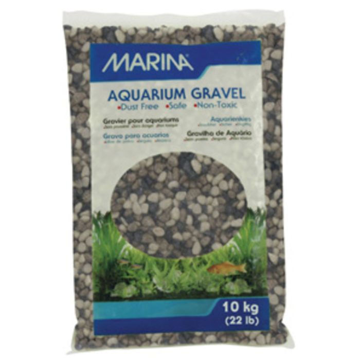 Marina Aqua Gravel x 10kg | Tonos Grises