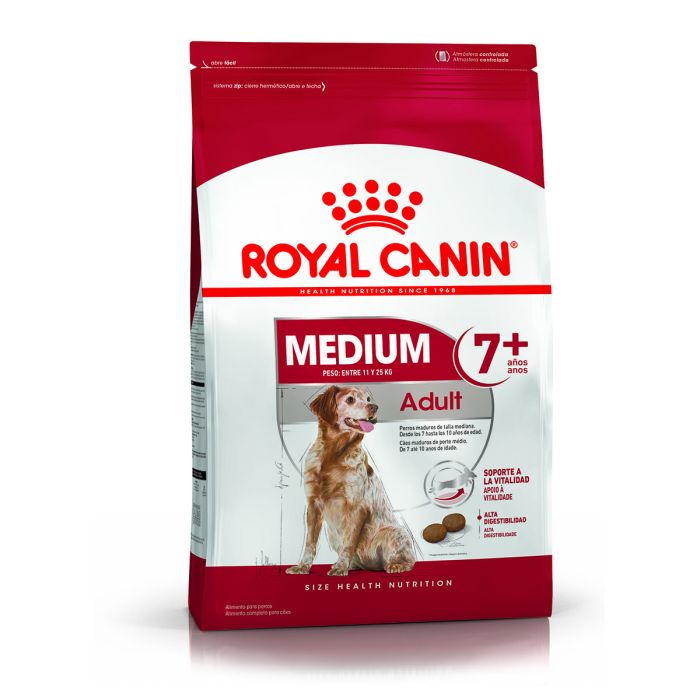 Royal Canin Alimento Seco para Perro Medium Adulto 7+